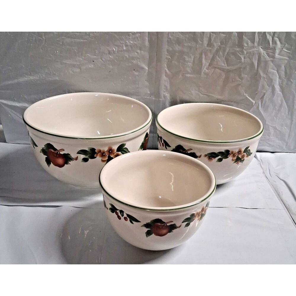 Citation Cades Cove Collection Set of 3 Mixing Bowls